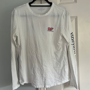 White Vineyard Vine Long Sleeve